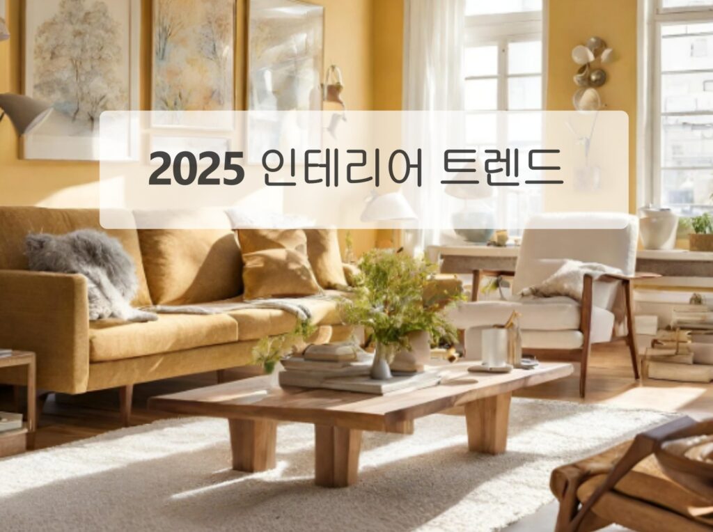 2025년 인테리어 트렌드 1